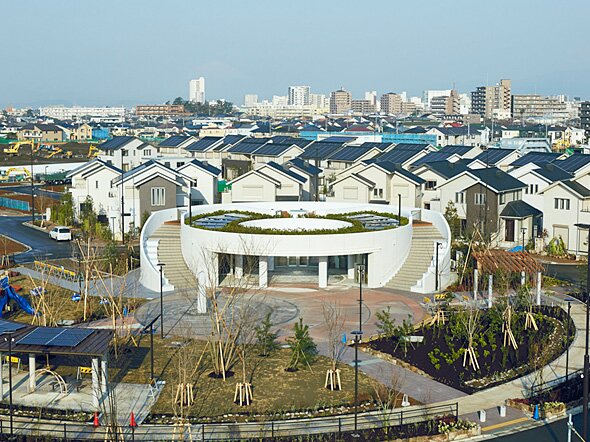 Экологичный квартал Фудзисавы Fujisawa SST Square