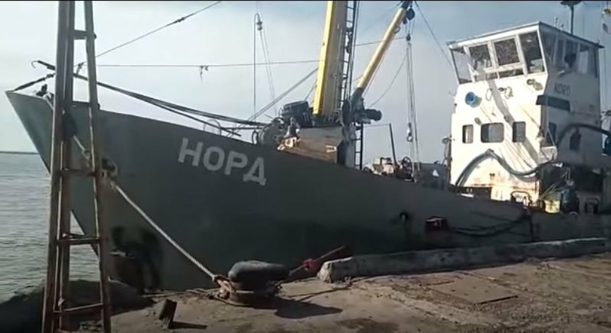 В Киеве сделали важное заявление о судьбе экипажа российского судна "Норд"