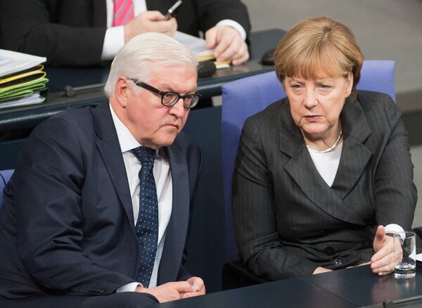 Президент Германии распустил правительство и сделал обращение к Меркель 