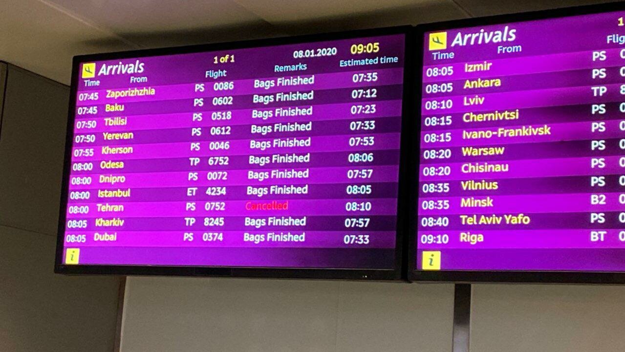 ​Опубликован поименный список пассажиров, которые находились на борту Boeing 737