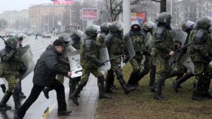 белоруссия, день воли, протест, задержания, аресты, видео 