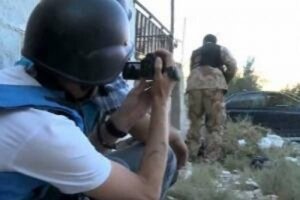 сирия, война, прекращение огня, россия, обстрел журналистов, 1.03.16, миобороны,видео