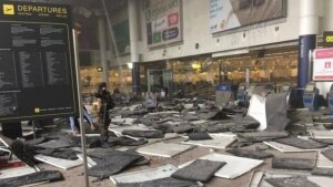 брюссель, аэропорт, теракт, взрывы, паника, пассажиры