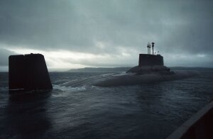 Россия, Балтика, военно-морской парад, российский флот, подводная лодка, Дмитрий Донской