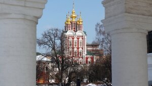 Россия, Москва, Новодевичий монастырь, происшествия, пожар