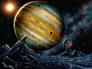 юпитер, венера, сближение, столкновение, космос, наука 