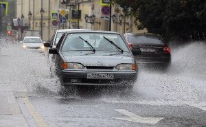 Москва, ливень, Яуза, МЧС, происшествия, погода