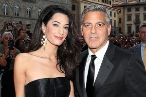 Джордж Клуни, отец, двойня, родители, счастливая семья, роддом, беременность, Амаль, США, впервые, шоу-бизнес 