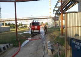 Саратов, НПЗ, пожар, МЧС, происшествия, общество