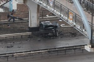 ульяновск, мерседес, отбойник, дтп, видео, происшествия, россия