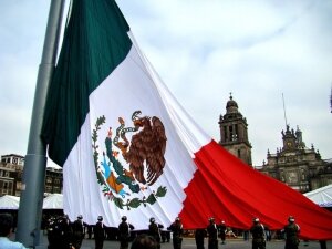 мексика, солдат, флаг, видео, полет