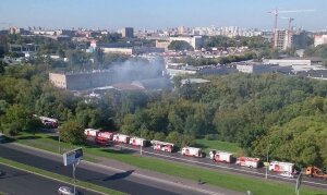 пожар,жертвы, Москва,МЧС,типография,склад,Россия,новости