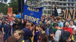 британия, референдум, выход из ес, митинг, лондон, протест, видео