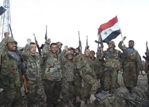 сирия, война, пальмира, армия, игил, терроризм, бои, освобождение, сорван флаг