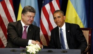 порошенко, обама, давление на россию