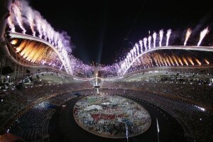 церемония закрытия Европейских игр-2015 в Баку, звезды, певцы, выступление, концерт, фото