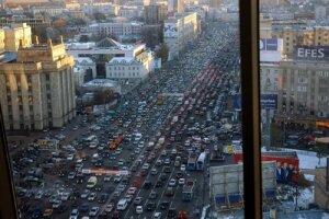 Москва, пробки, МКАД, Садовое кольцо, Новорижское, Волоколамское шоссе, ТТК, Яндекс.Пробки