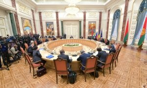 Минск, переговоры, политическая подгруппа, Донбасс, выборы, Денис Пушилин