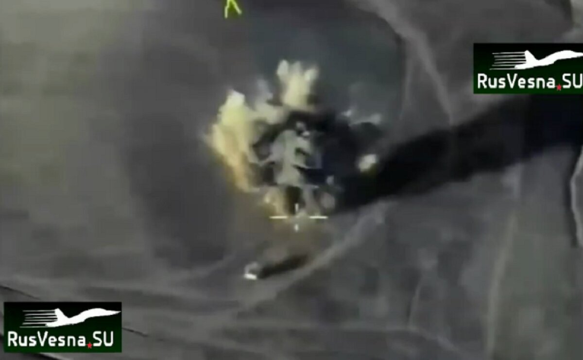 ВКС РФ ударом с неба ликвидировали десятки террористов, напавших на войска Асада