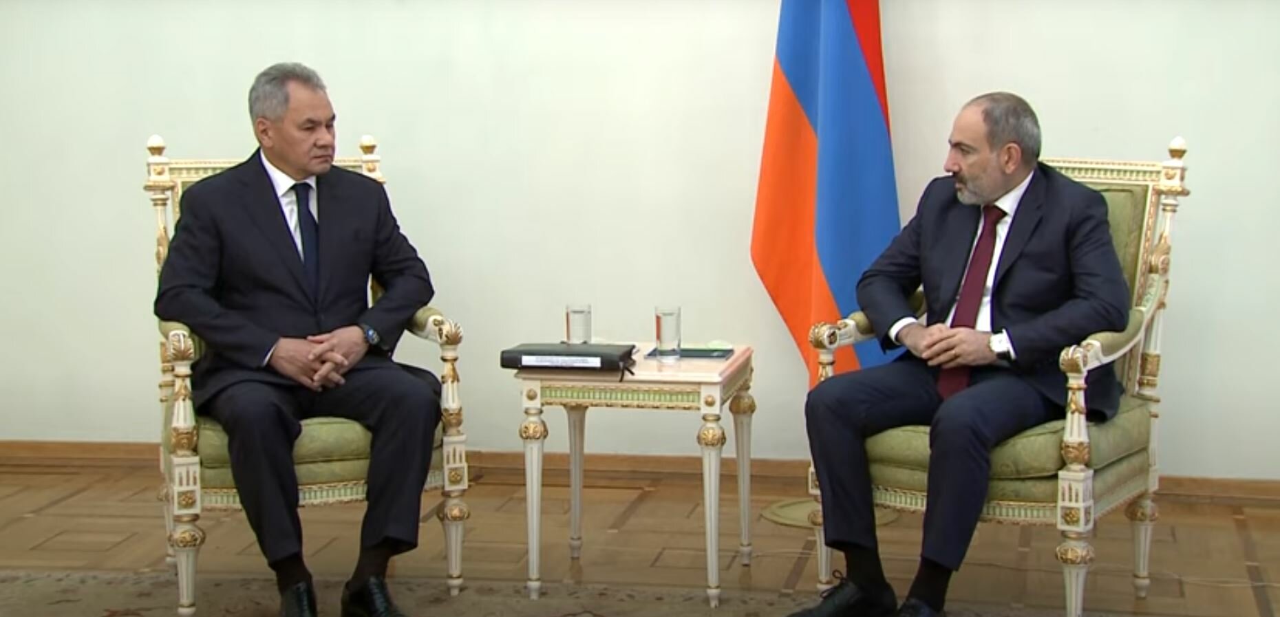 Пашинян встретился с Шойгу: "Мы всегда чувствовали поддержку РФ"