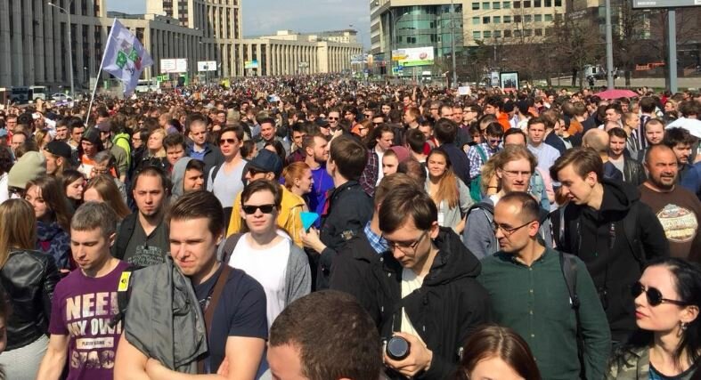 Известна реакция Дурова на митинг в поддержку Telegram в Москве – кадры
