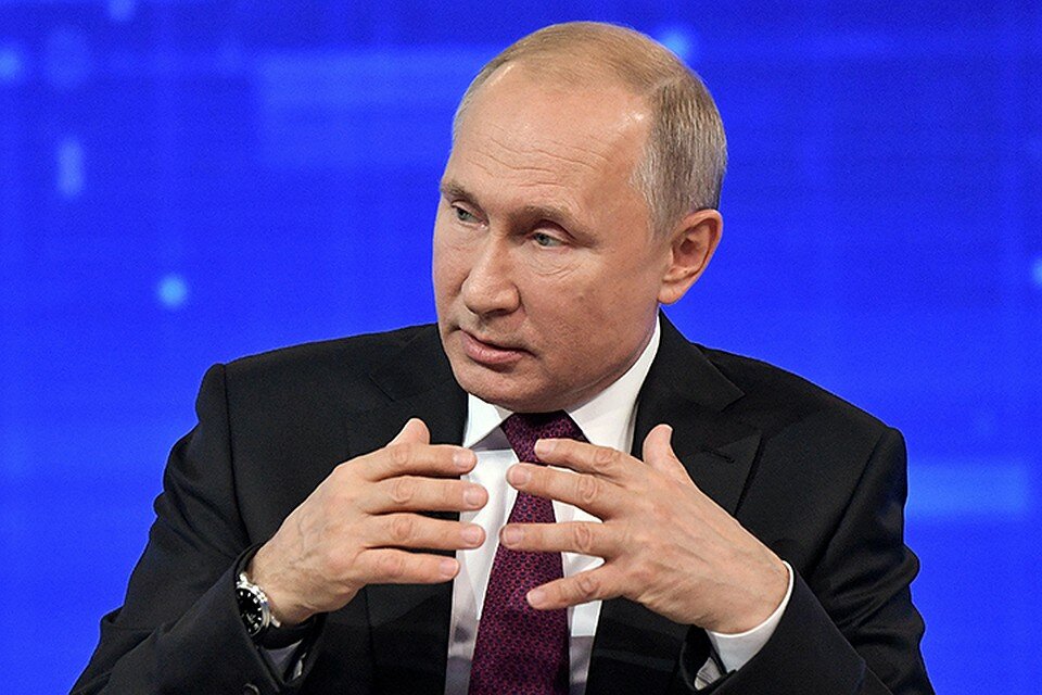 Путин пошутил про переизбрание Трампа и “российское вмешательство”