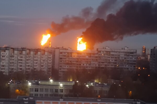 Специалисты назвали вероятную причину пожара на НПЗ в Капотне