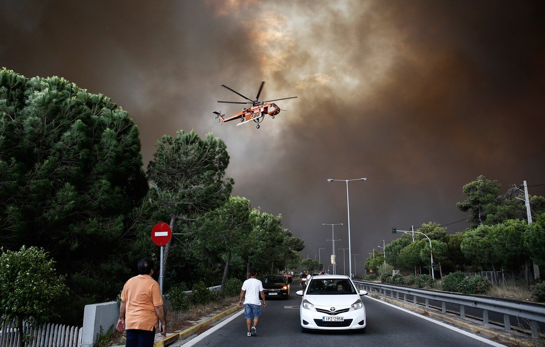 Стало известно, сколько россиян погибло при лесных пожарах в Греции