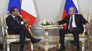 Реакция Путина и Шохина на заявление Макрона во время важной встречи в Санкт-Петербурге