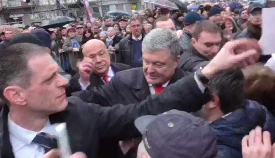 порошенко, закарпатье, митинг, шарий, вопрос, москаль, активист, фото 