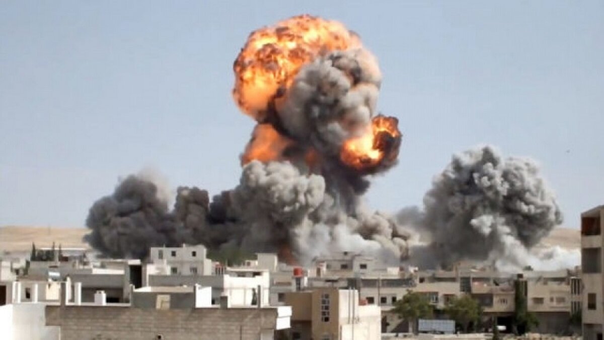 Турция начала полномасштабное наступление в Сирии: видео ударов F-16 по авиабазе Нейраб