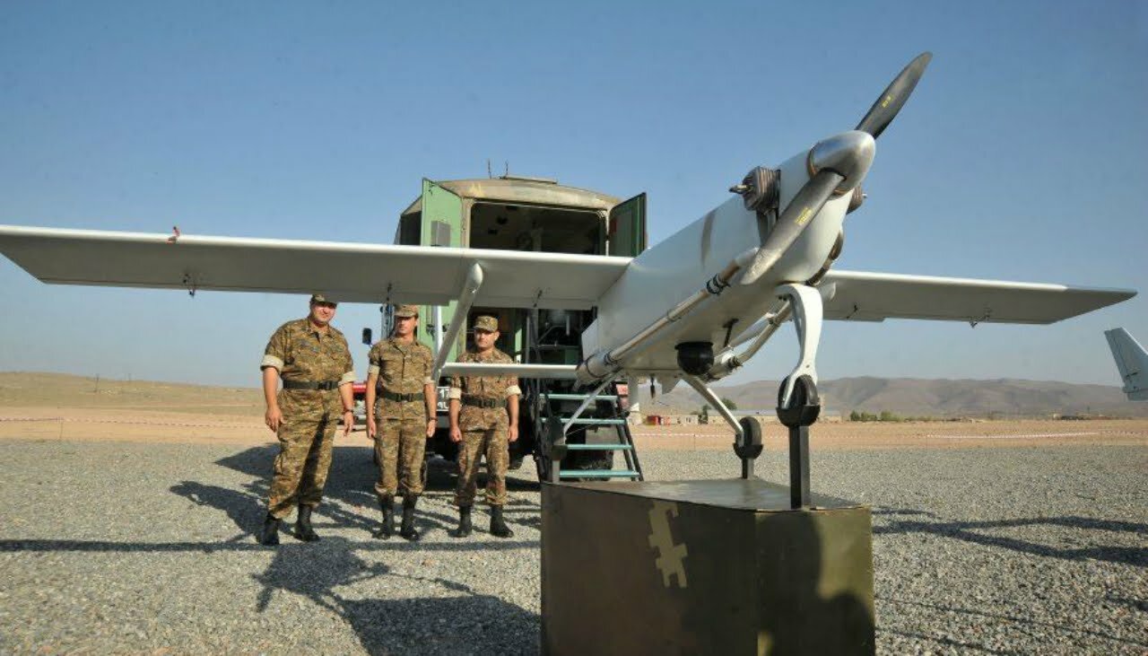 ​Опубликованы кадры ликвидации армянского дрона-разведчика армией Азербайджана