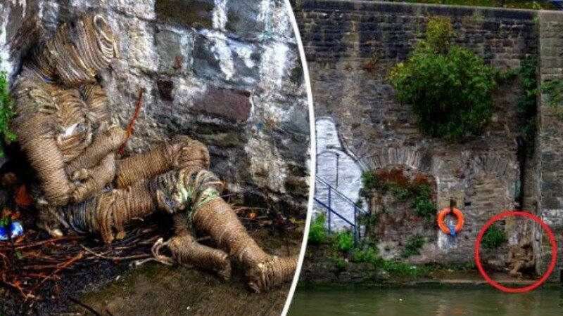 Шокирующая находка в Бристоле: под Клифтонским мостом местные жители нашли ужасную мумию 