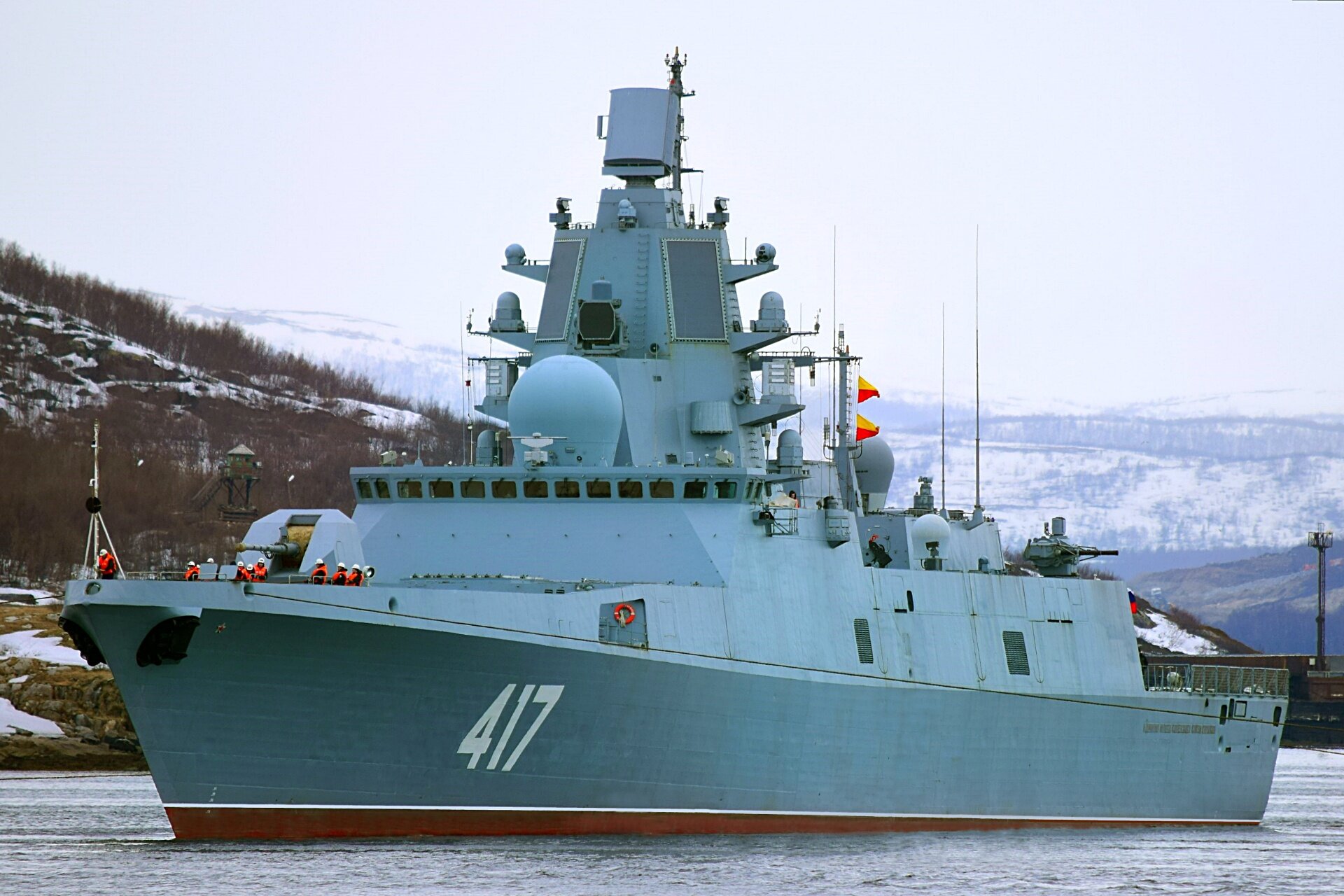 Самый необычный корабль ВМФ РФ огласил эксперт 