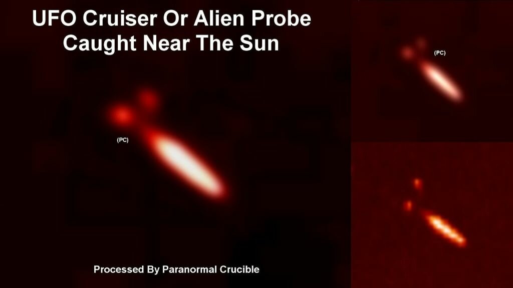 Новое открытие на Солнце: возле небесного светила промчался НЛО, похожий на корабль Enterprise – кадры 