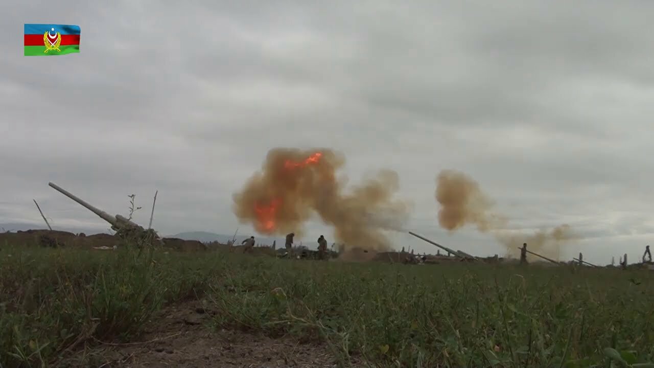 ​Азербайджан наступает в районе Физули: опубликован ролик уничтожения танков Армении