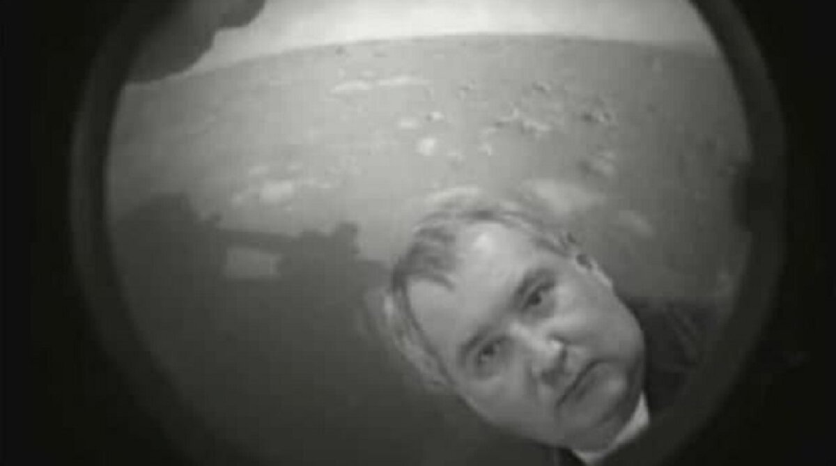 Perseverance первым "увидел" на Марсе Рогозина