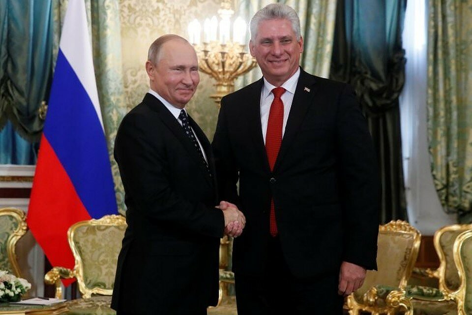 ​В Москве Путин и лидер Кубы Диас-Канель провели важные переговоры об отношениях двух государств