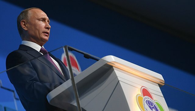 Путин сорвал овации на открытии Всемирного фестиваля молодежи в Сочи – кадры полного выступления 