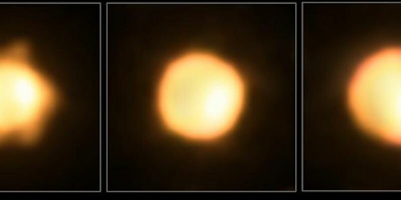 Астрономы показали желтого супергиганта V766 Cen, который в 1400 раз больше Солнца 