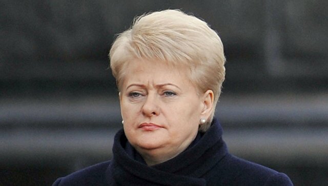 Президент Литвы Грибаускайте закатила истерику Пенсу из-за новой “российской угрозы”
