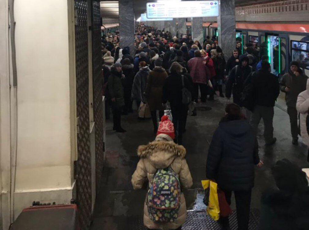 Две линии метро в Москве "парализованы" - пассажиры вызывают скорую и МЧС: кадры