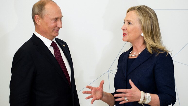 СМИ: Путин предпочел бы, чтобы на президентских выборах 2016 года в США победу одержала Клинтон