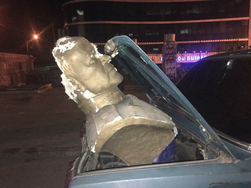 ​Памятник советскому военачальнику Жукову стал жертвой вандалов в Одессе