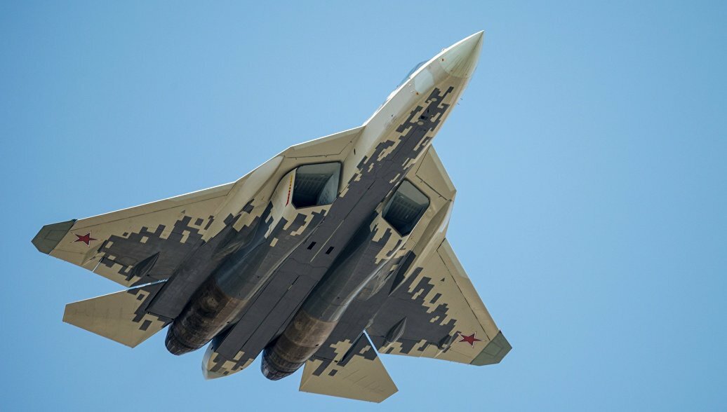 Испытания Су-57 в крупнейшей в России безэховой камере попали на видео – кадры