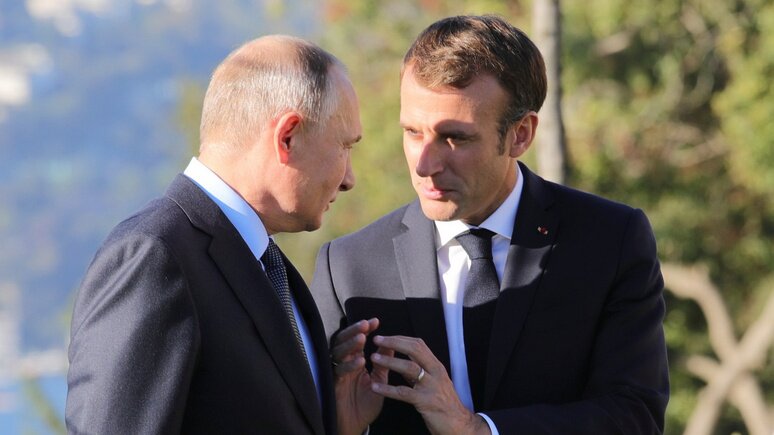 Во Франции сообщили, какая важная миссия будет у Макрона во время встречи с Путиным