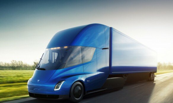 Tesla запустит производство первого электрического грузовика - опубликованы кадры новой модели
