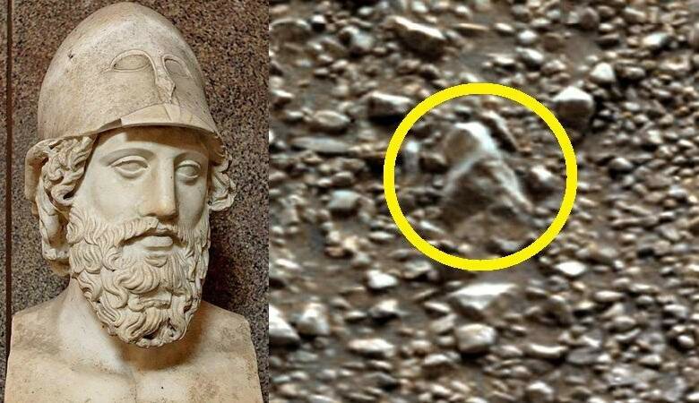 Военный артефакт на Марсе: ученые выявили фрагмент статуи древнеримского воина – кадры 