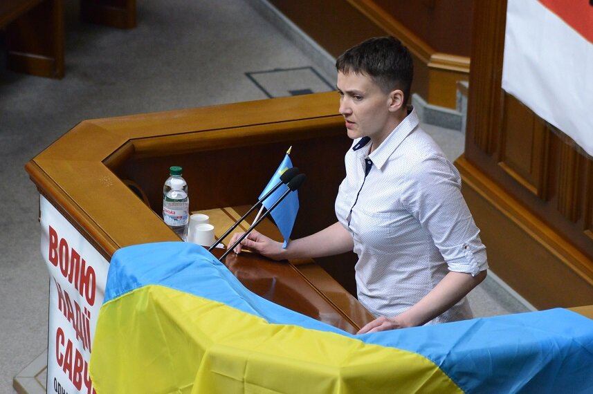 Савченко назвала виновных в ухудшении отношений Киева и Москвы