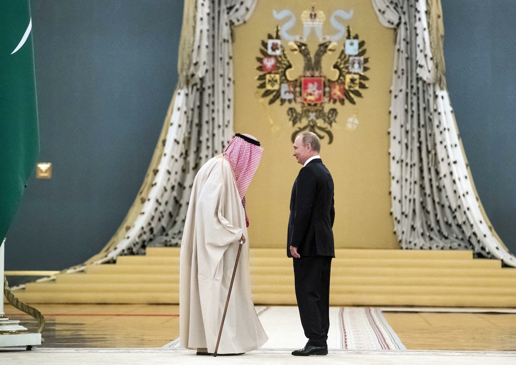 Раскрыты подробности переговоров Путина с королем Саудовской Аравии